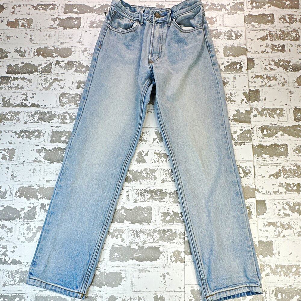 J Galt Shanghai Brandy Melville Jeans Womens S 26 Light Wash High Rise Straight